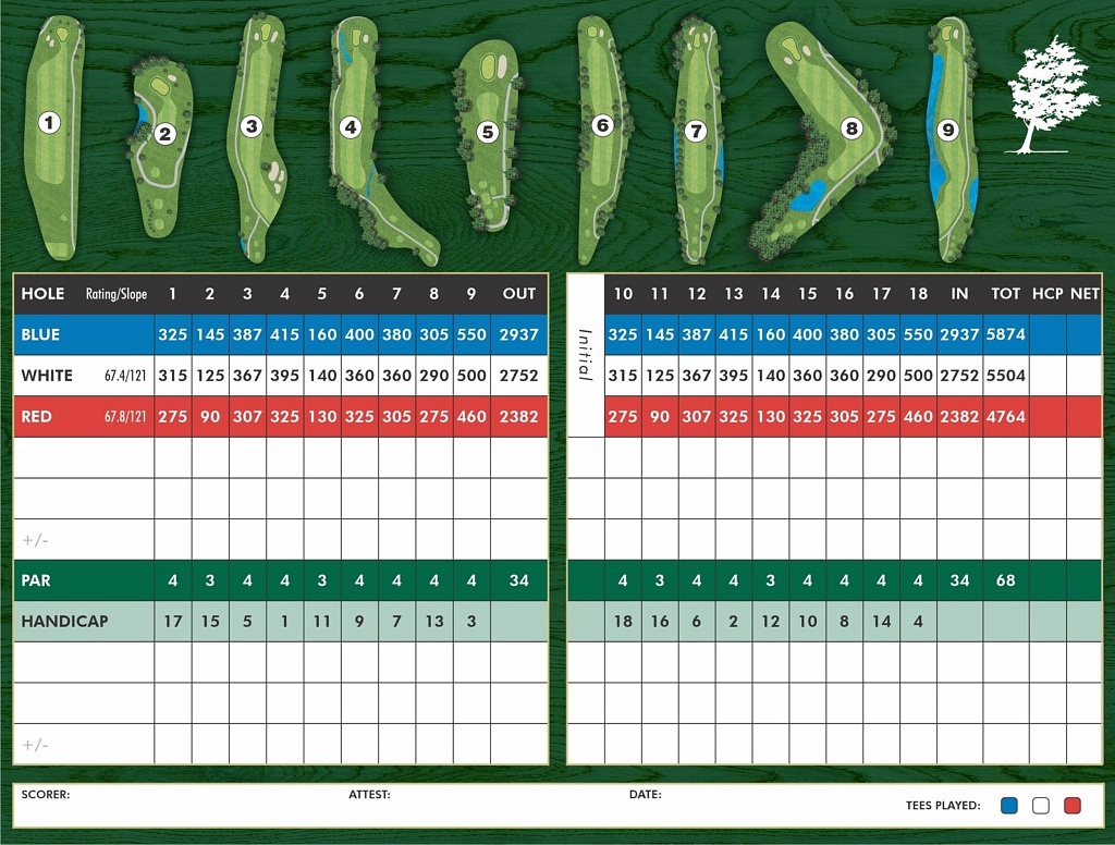 Tee Times & Leagues Bent Oak Golf Course